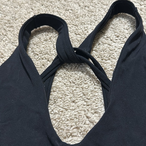 Aerie Black Real  Me Sports Bra XL Recharge - Picture 2 of 5